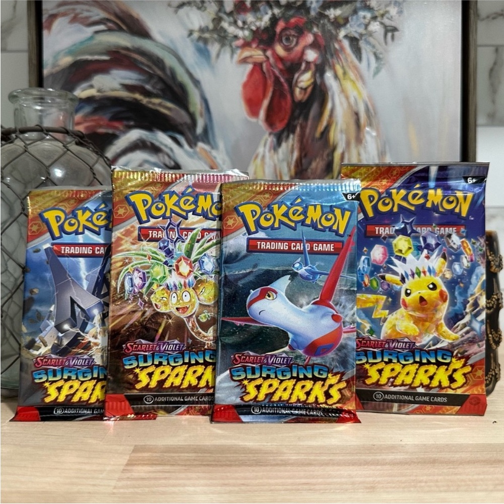 New! (15) Pokémon TCG Surging Sparks Booster Packs - Picture 2 of 7
